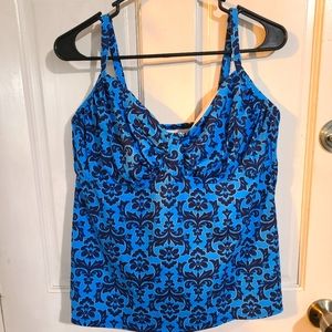 Lands End Bathing Suit Top